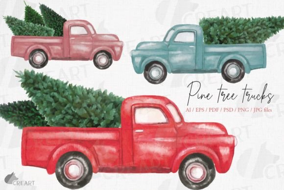 Christmas Pine Tree Pickup Truck Decor: A Guide to Vintage Holiday Styling
