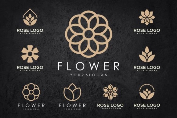 Flower Logo Design Vector: A Versatile Foundation for Brand Identity