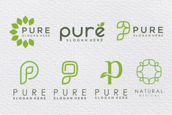 Pure Logo and Icon Set: Professional SVG Assets