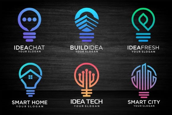 Strategic Branding with Light Bulb Combined Logo Design