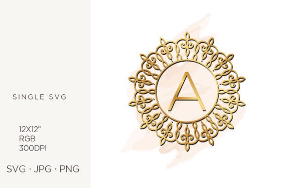 Unlocking Creative Potential with the Golden Ornamental Monogram Letter A: A Guide to Versatile Digital Design Assets