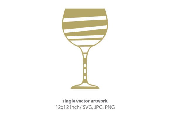 Wine Glass Abstract Pattern: Design Guide